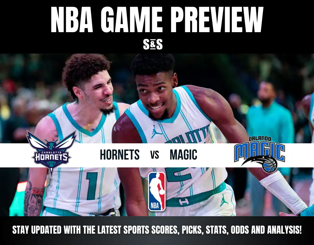 NBA Game Preview featuring Charlotte Hornets vs Orlando Magic.
