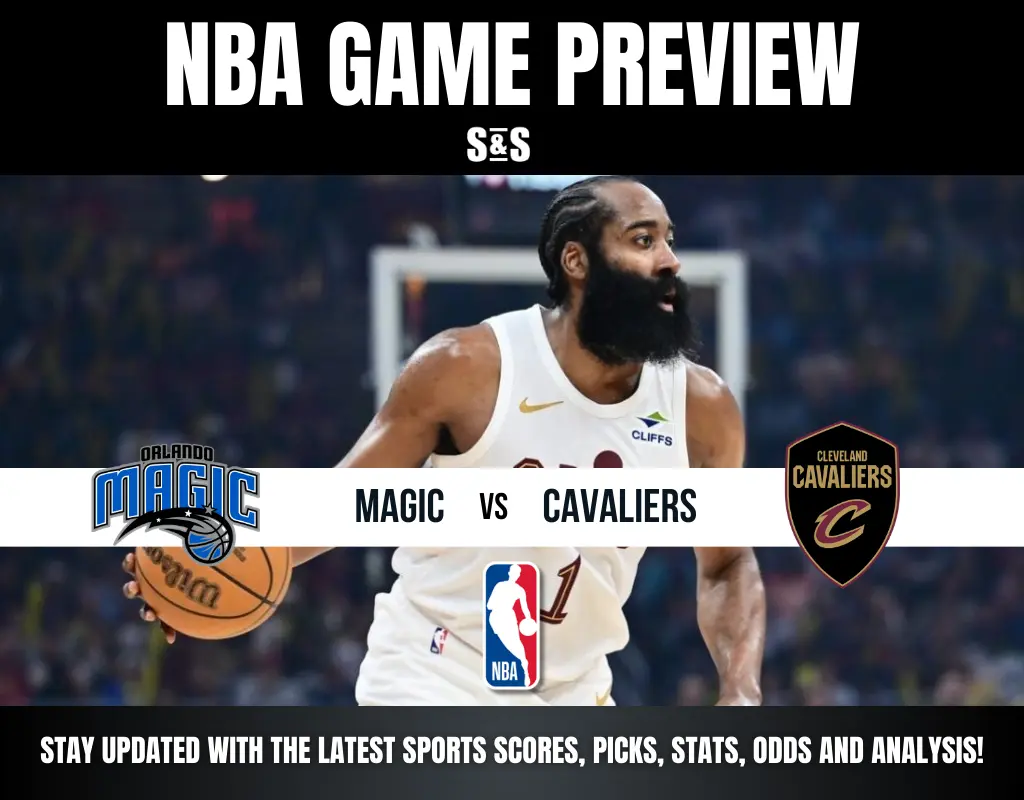 NBA Game Preview featuring Orlando Magic vs. Cleveland Cavaliers.