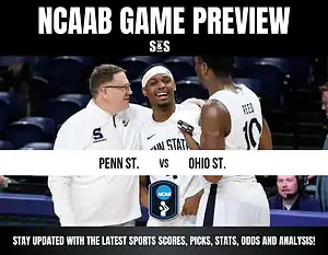 NCAAB Game Preview: Penn State vs Ohio State. Stay updated with the latest sports scores, picks, stats, odds and analysis!