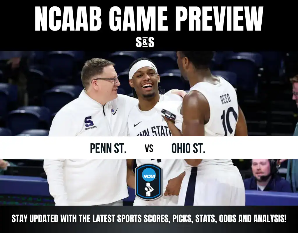 NCAAB Game Preview: Penn State vs Ohio State. Stay updated with the latest sports scores, picks, stats, odds and analysis!