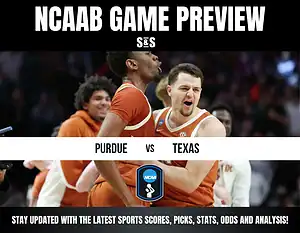 NCAAB Game Preview featuring Purdue vs Texas. Stay updated with the latest sports scores, picks, stats, odds, and analysis.