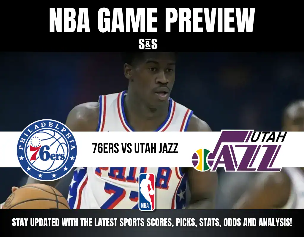 Philadelphia looks to take advantage at home while Utah tries to snap a tough losing streak. Check the latest odds, matchup analysis, and betting insights for tonight’s NBA clash.