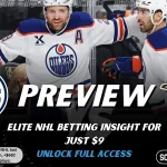 Edmonton Oilers vs Nashville Predators preview image with both team logos, a relevant hockey background, and the ScoresAndStats logo.