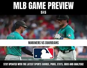 Alt text: Two baseball players in teal Mariners uniforms fist bump during an MLB game preview of Mariners vs Guardians.