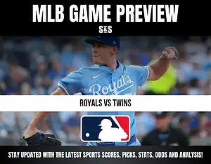 MLB Game Preview: Royals vs Twins, stay updated with the latest sports scores, picks, stats, odds and analysis.