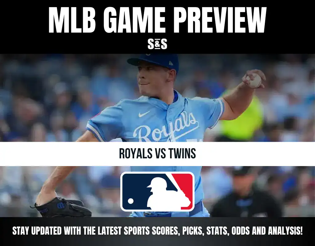 MLB Game Preview: Royals vs Twins, stay updated with the latest sports scores, picks, stats, odds and analysis.