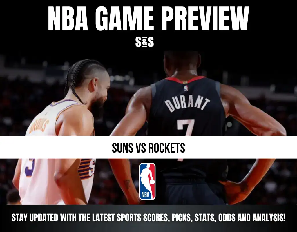 NBA Game Preview featuring Suns vs Rockets.