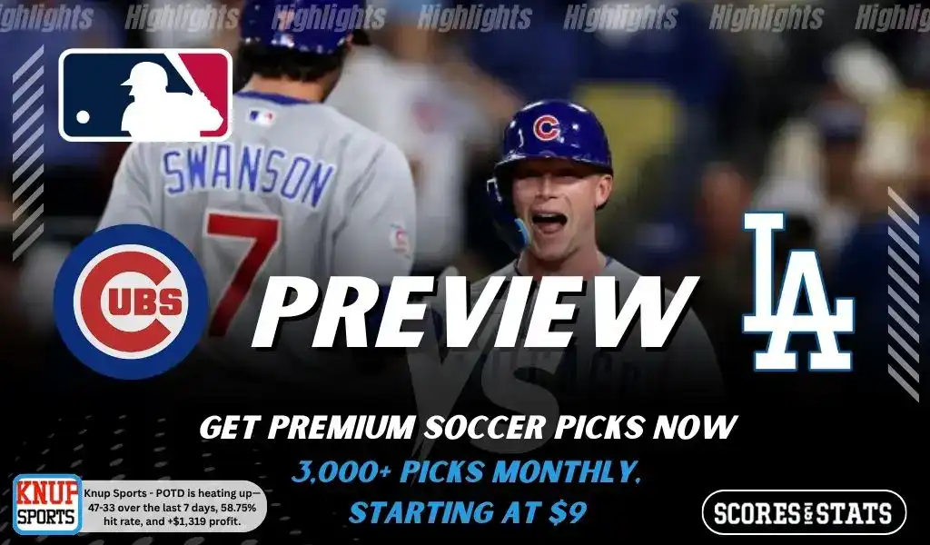 Chicago Cubs vs. Los Angeles Dodgers