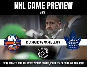 NHL Game Preview featuring the matchup between the New York Islanders and the Toronto Maple Leafs, with a focus on sports scores, picks, stats, odds, and analysis.