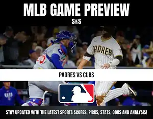 MLB Game Preview: Padres vs Cubs. Stay updated with the latest sports scores, picks, stats, odds and analysis.