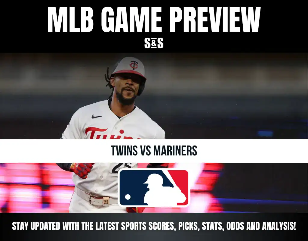 MLB Game Preview featuring Twins vs Mariners, with a focus on staying updated with sports scores, picks, stats, odds, and analysis.