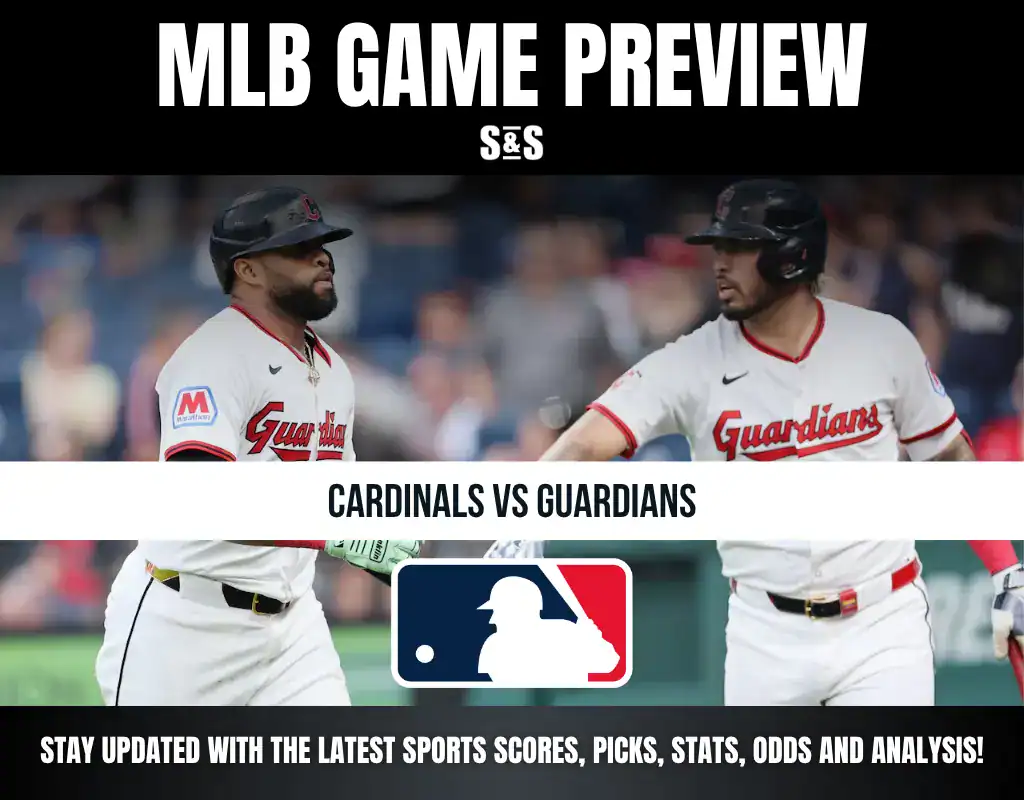 MLB Game Preview: Cardinals vs Guardians. Stay updated with the latest sports scores, picks, stats, odds and analysis!
