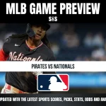 MLB game preview featuring Pirates vs Nationals, with a focus on sports scores, picks, stats, odds, and analysis.