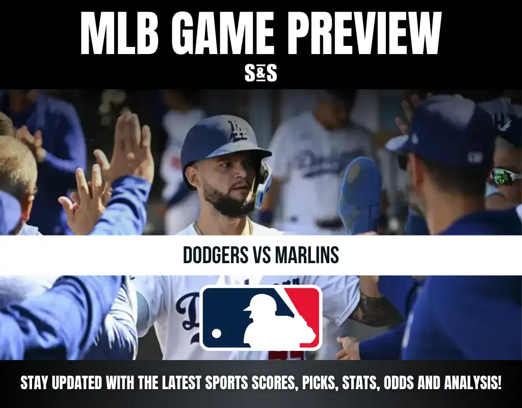 MLB Game Preview: Dodgers vs Marlins. Stay updated with the latest sports scores, picks, stats, odds and analysis!