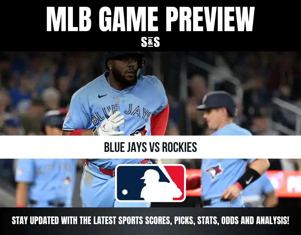 MLB Game Preview featuring Blue Jays vs Rockies, with a focus on staying updated with the latest sports scores, picks, stats, odds, and analysis.