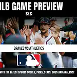 MLB Game Preview featuring Braves vs Athletics, with a focus on staying updated with the latest sports scores, picks, stats, odds, and analysis.