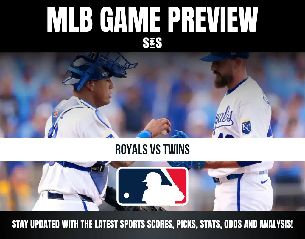 MLB GAME PREVIEW: ROYALS VS TWINS. Stay updated with the latest sports scores, picks, stats, odds and analysis!