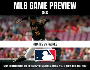 MLB Game Preview: Pirates vs. Padres, with a focus on sports updates and analysis.