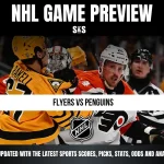 NHL Game Preview: Flyers vs Penguins. Stay updated with the latest sports scores, picks, stats, odds, and analysis.