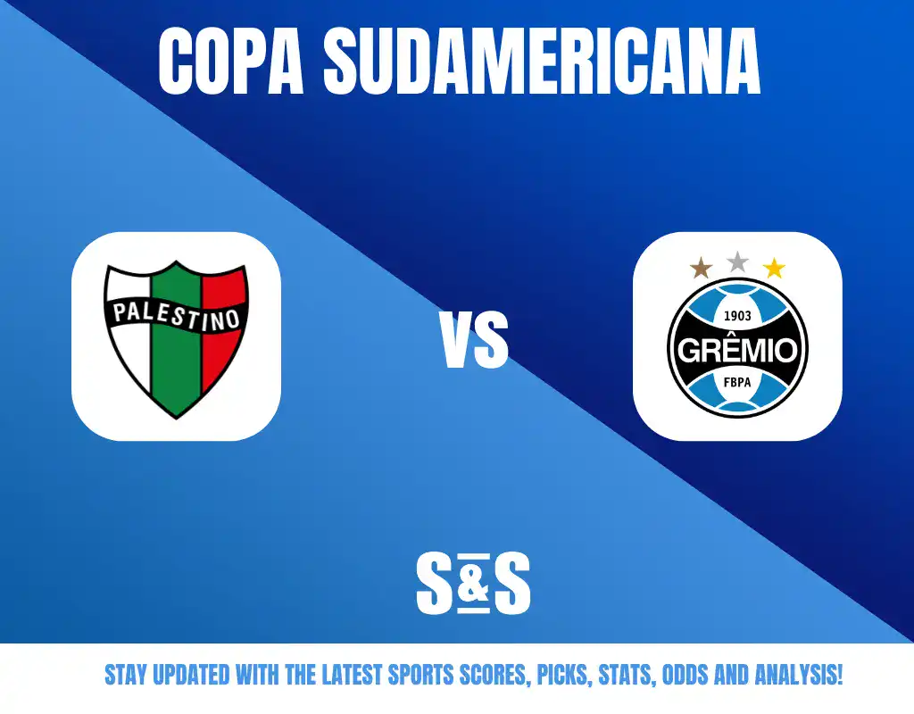 Copa Sudamericana: Palestino vs Grêmio. Stay updated with the latest sports scores, picks, stats, odds, and analysis.