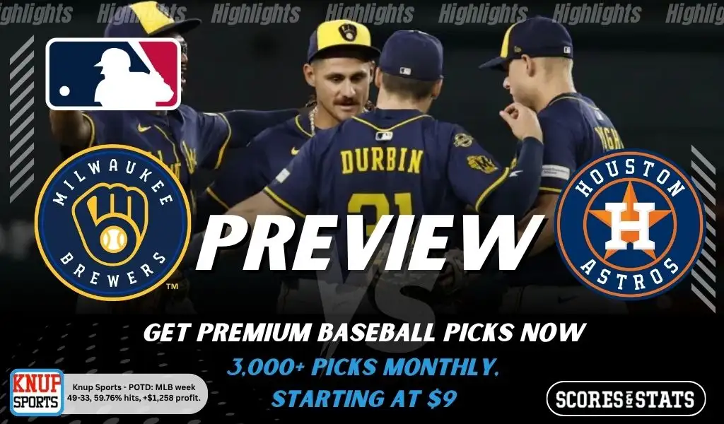 Brewers vs Astros