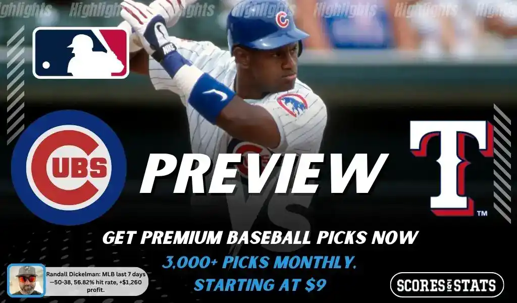 Chicago Cubs vs Texas Rangers