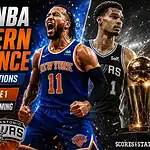 2026 NBA Eastern Conference Odds and Knicks vs. Spurs Finals Predictions
