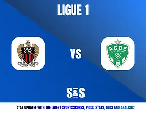 Ligue 1: OGC Nice vs ASSE Saint-Étienne. Stay updated with the latest sports scores, picks, stats, odds and analysis!