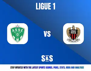 LIGUE 1, ASSE Saint-Étienne vs OGC Nice, Stay updated with the latest sports scores, picks, stats, odds and analysis!