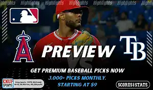 Los Angeles Angels vs Tampa Bay Rays