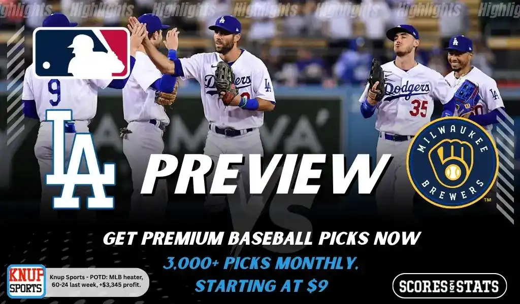 Los Angeles Dodgers vs Milwaukee Brewers