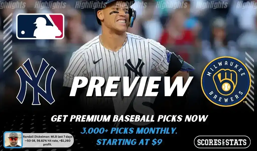 New York Yankees vs Milwaukee Brewers