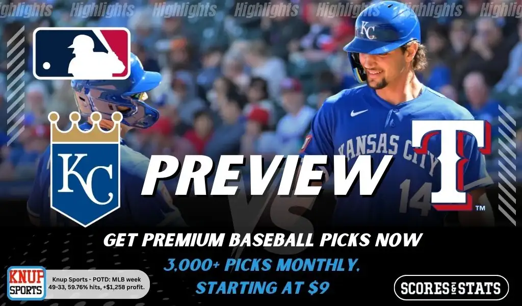 Royals vs Rangers