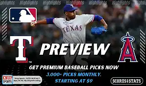 Texas Rangers vs Los Angeles Angels