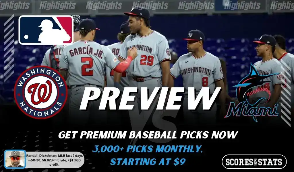 Washington Nationals vs Miami Marlins