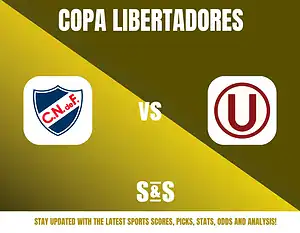 COPA LIBERTADORES - C.N. de F. vs U. S&S - STAY UPDATED WITH THE LATEST SPORTS SCORES, PICKS, STATS, ODDS AND ANALYSIS!