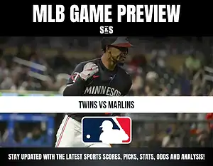 MLB Game Preview: Twins vs Marlins. Stay updated with the latest sports scores, picks, stats, odds, and analysis!