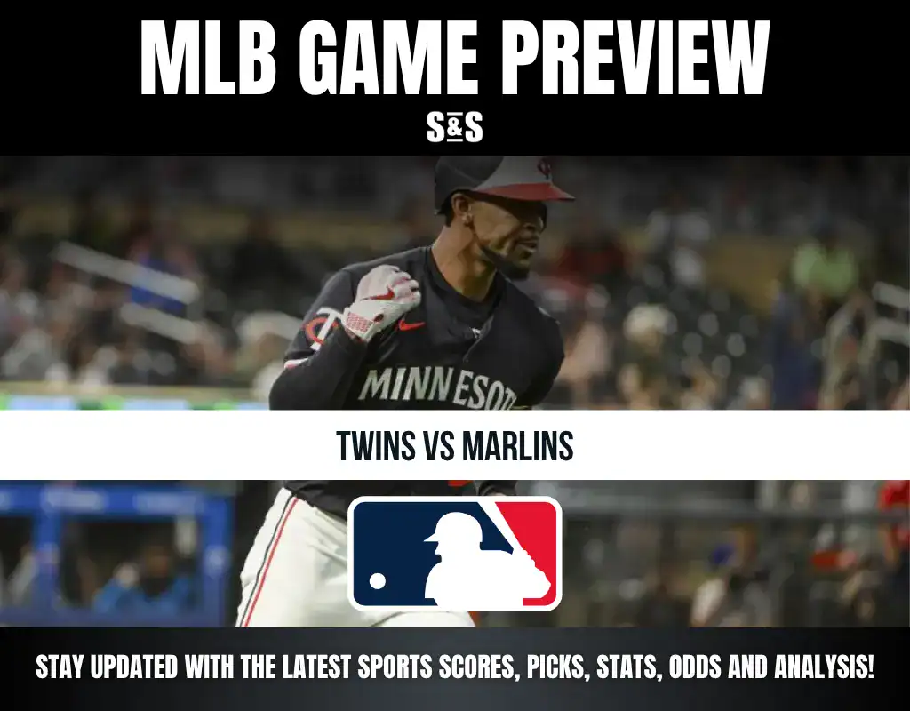 MLB Game Preview: Twins vs Marlins. Stay updated with the latest sports scores, picks, stats, odds, and analysis!