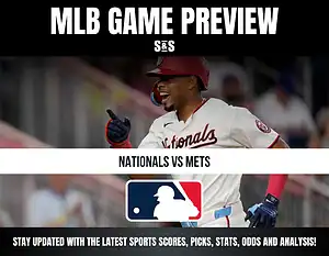 MLB Game Preview: Nationals vs Mets, stay updated with the latest sports scores, picks, stats, odds and analysis.