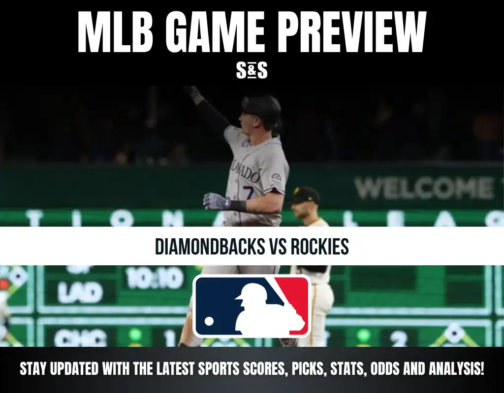 MLB Game Preview featuring the matchup between the Diamondbacks and Rockies, with a focus on updates regarding sports scores, picks, stats, odds, and analysis.