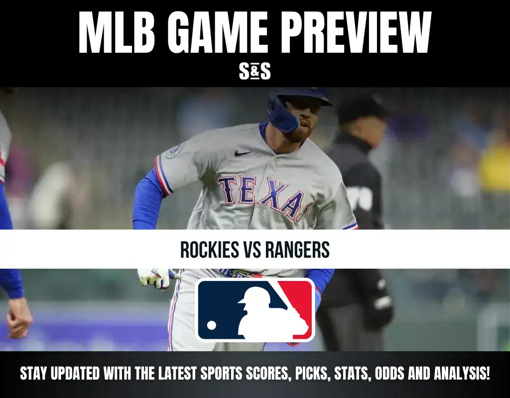 MLB Game Preview: Rockies vs Rangers. Stay updated with the latest sports scores, picks, stats, odds, and analysis.