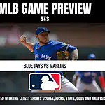 MLB Game Preview: Blue Jays vs Marlins. Stay updated with the latest sports scores, picks, stats, odds, and analysis!