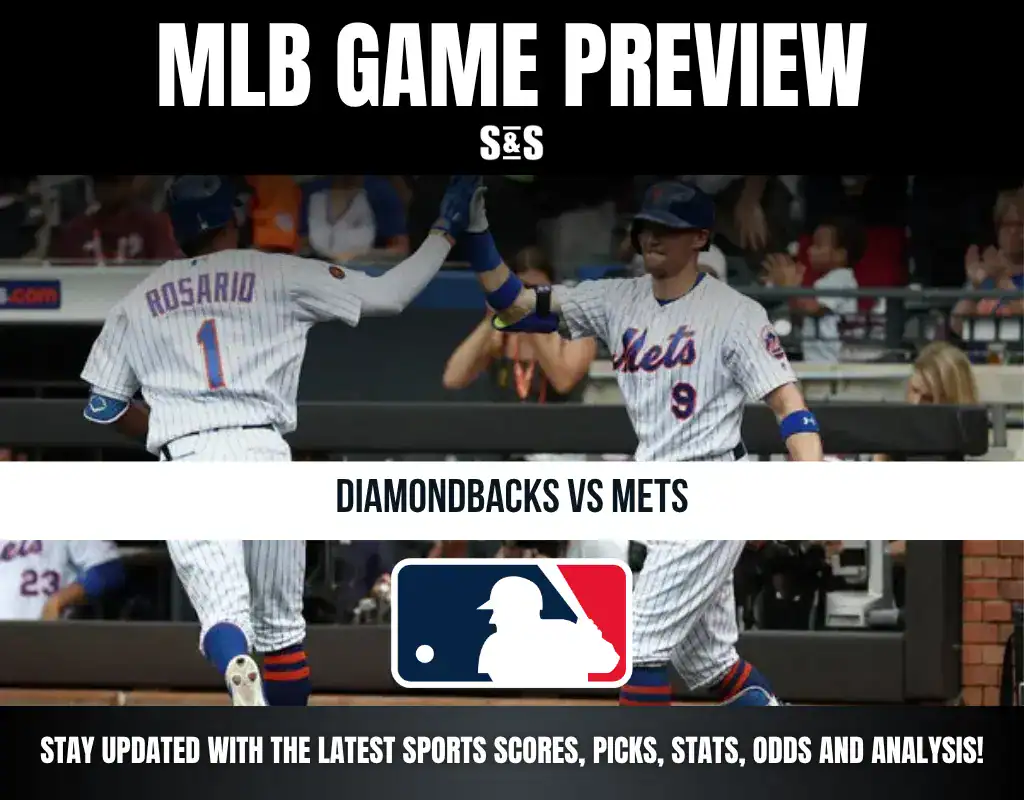 MLB Game Preview featuring Diamondbacks vs Mets.