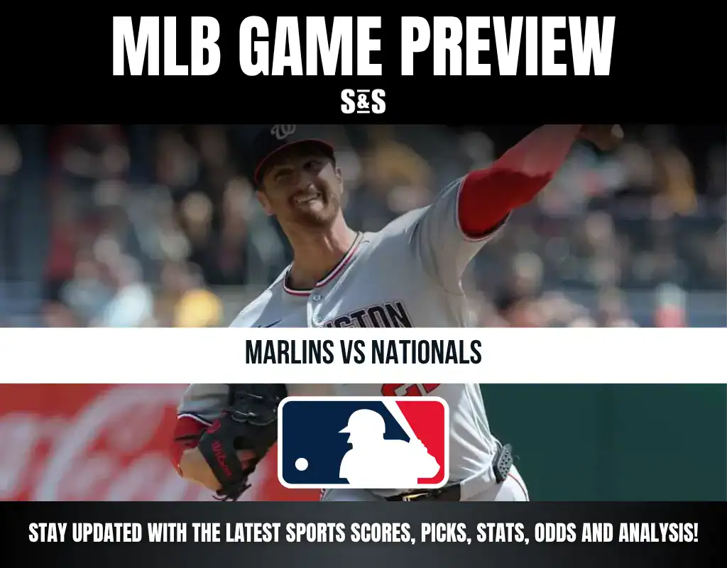 MLB Game Preview: Marlins vs Nationals. Stay updated with the latest sports scores, picks, stats, odds, and analysis.