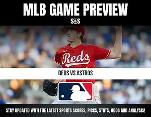 MLB Game Preview featuring the Reds vs Astros.