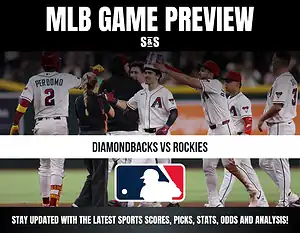 MLB Game Preview featuring the Diamondbacks vs Rockies, with players and staff in action.