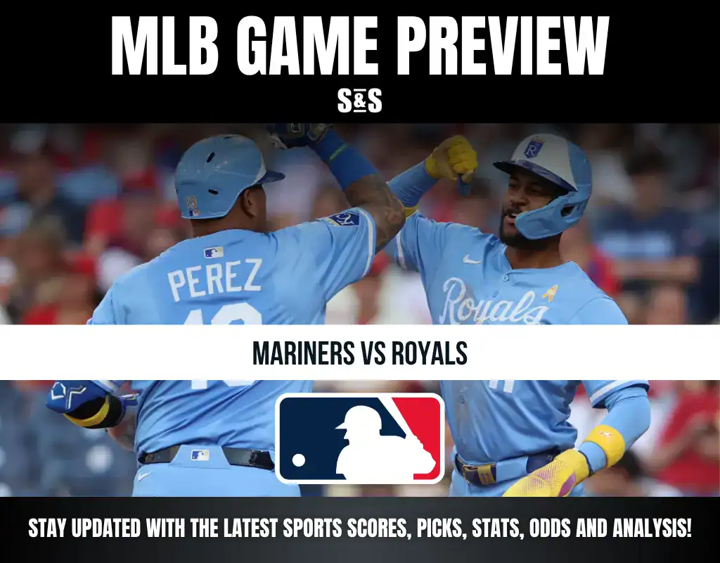 MLB Game Preview: Mariners vs Royals, Stay updated with the latest sports scores, picks, stats, odds and analysis!