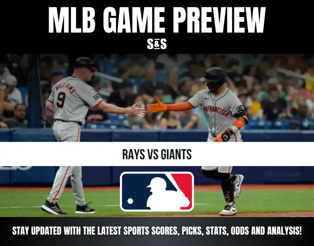 MLB Game Preview: Rays vs Giants. Stay updated with the latest sports scores, picks, stats, odds, and analysis!