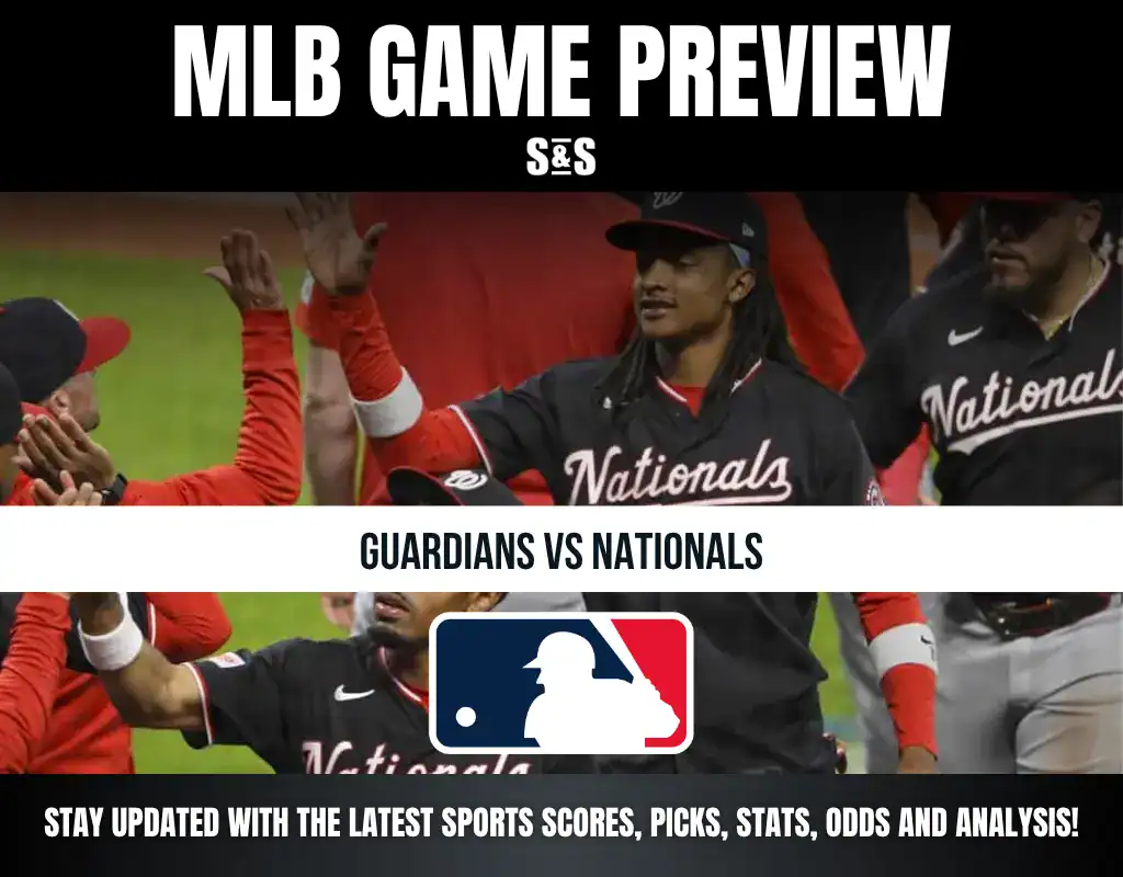 MLB Game Preview: Guardians vs Nationals. Stay updated with the latest sports scores, picks, stats, odds and analysis!