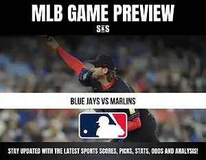 MLB GAME PREVIEW: BLUE JAYS VS MARLINS. Stay updated with the latest sports scores, picks, stats, odds and analysis.